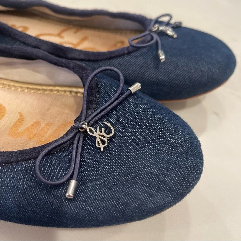 Sam Edelman Felicia chambray ballet flats - Picture 11 of 14